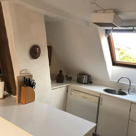 Apartment Med Adgang Til Idyllisk Have